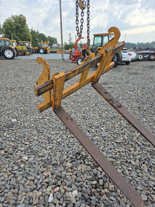 Oryginał Paleciak Fauheux widły Mocne !!! Z ramką widły do palet