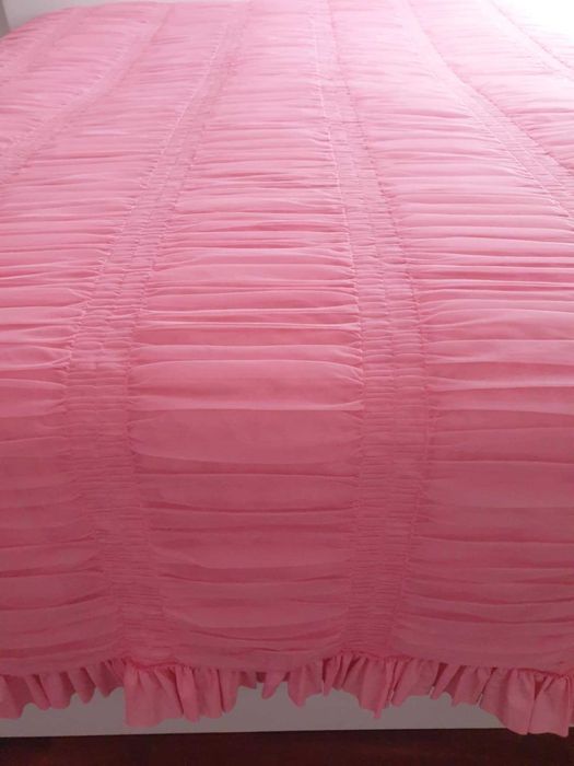 Colcha de cama de casal 2,70 cm x 2,45 cm