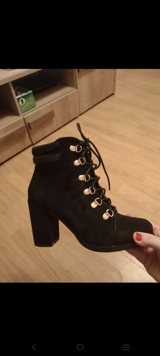 Buty czółenka  czarne