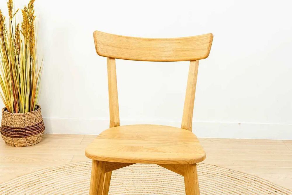 krzesło z litego drewna dębowego, drewniane krzesła, od ręki, Rabat