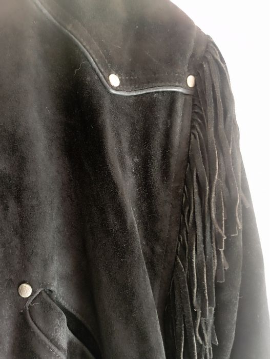 Blusão vintage HARLEY DAVIDSON com franjas