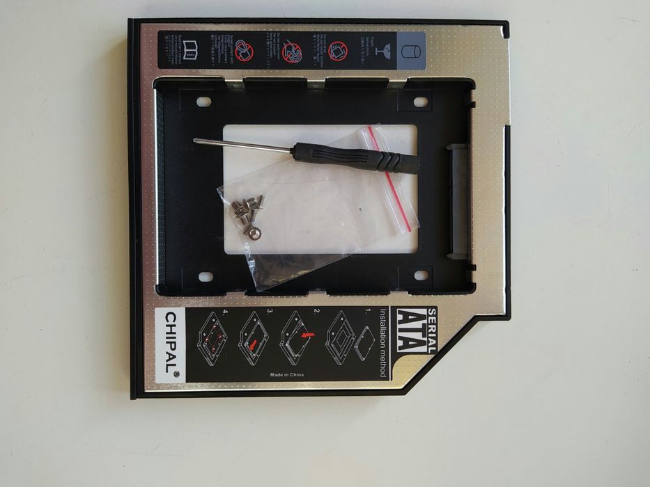 Optibay карман переходник для ноутбука SSD 9.5мм