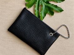 Bolsa pele feita á mão
