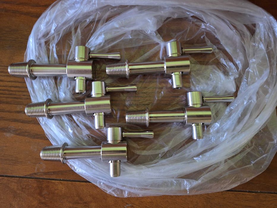 Torneiras inox para barris madeira