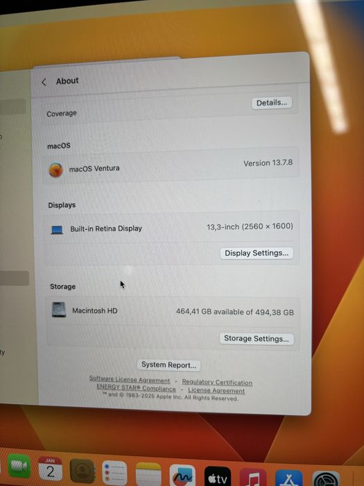 Macbook Pro 13 2021 M1 16/512gb, гарантія, Приємна ціна