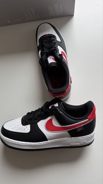 Nike Air Force 1 ’07 Next Nature “Black/University Red” |Rozmiar 42.5|