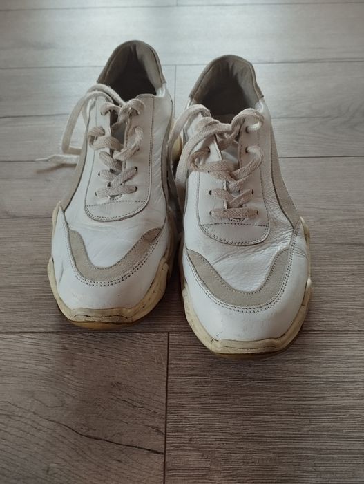 Białe adidasy buty Snickersy Sóra Venezia 36 37