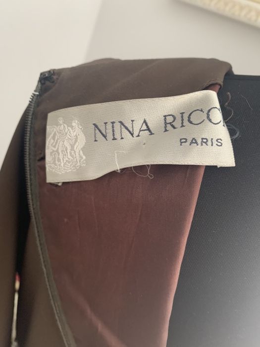 Платье вечернее Nina Ricci винтаж оригинал