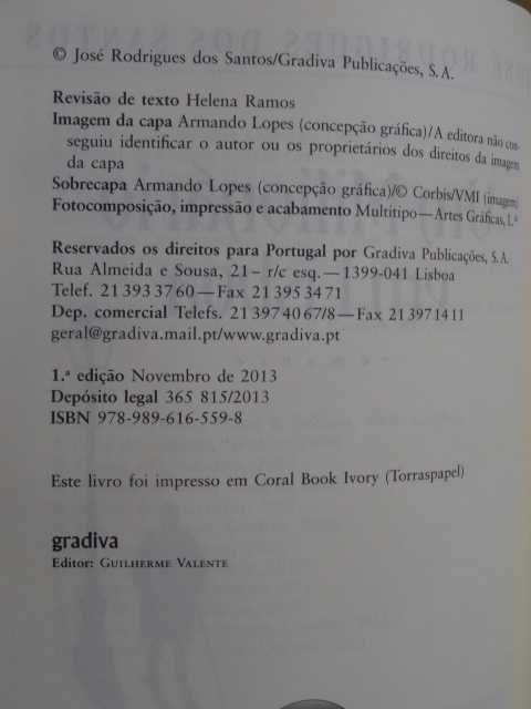Um Milionário em Lisboa de José Rodrigues dos Santos - 1ª Edição