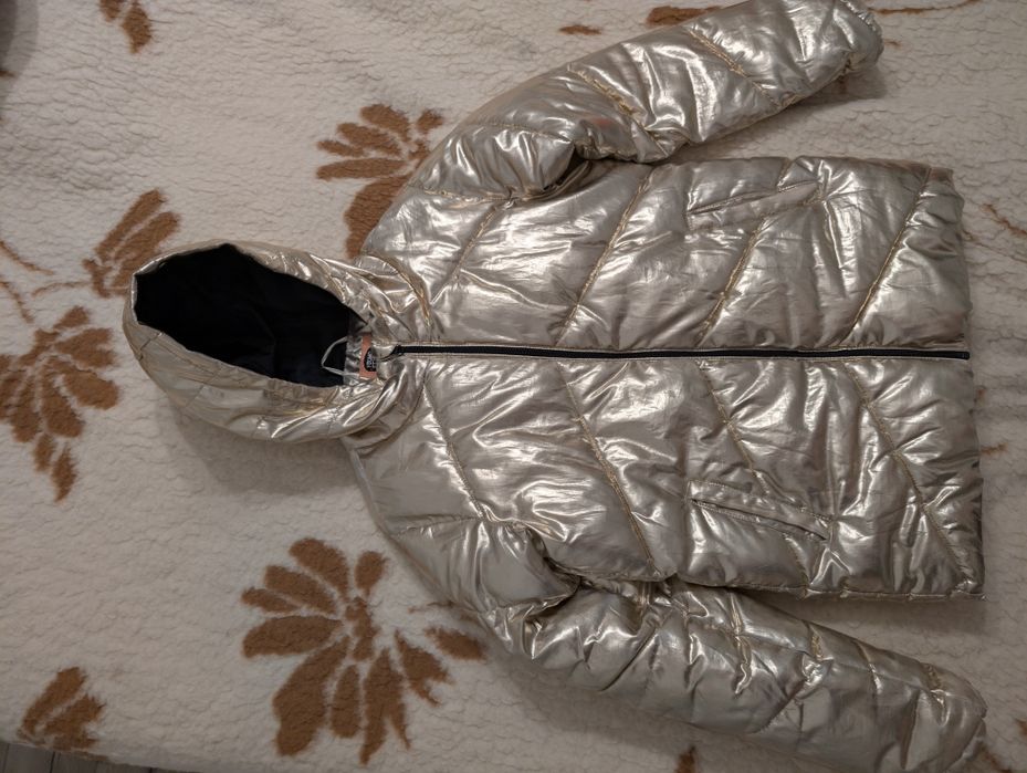 Kurtka dziewczęca Yoong Style 158 164 złota