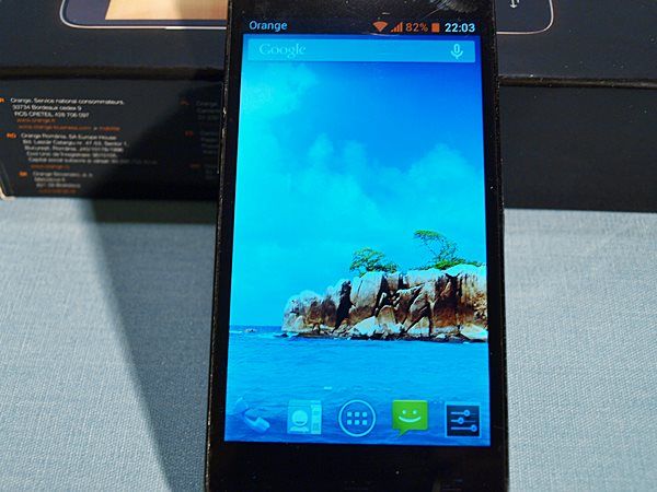 Telefon komórkowy ALCATEL IDOL OT 6012D 4,3", 0,5Gb RAM, 4Gb