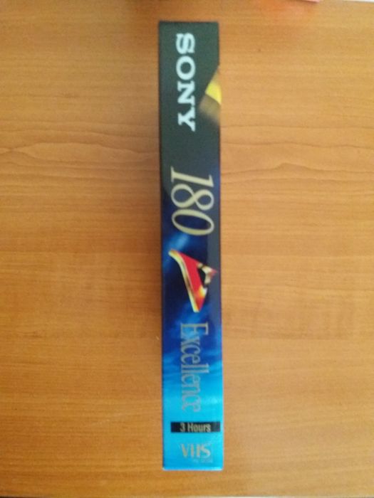 Cassete VHS SONY E-180 / K7 nova selada