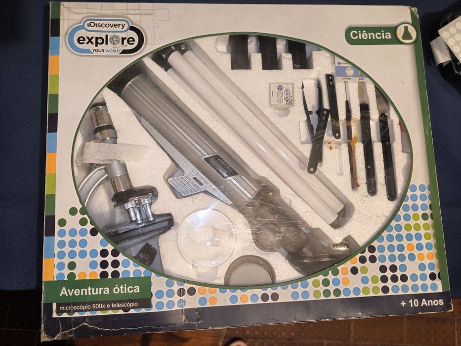 Microscópio + Telescópio Discovery
