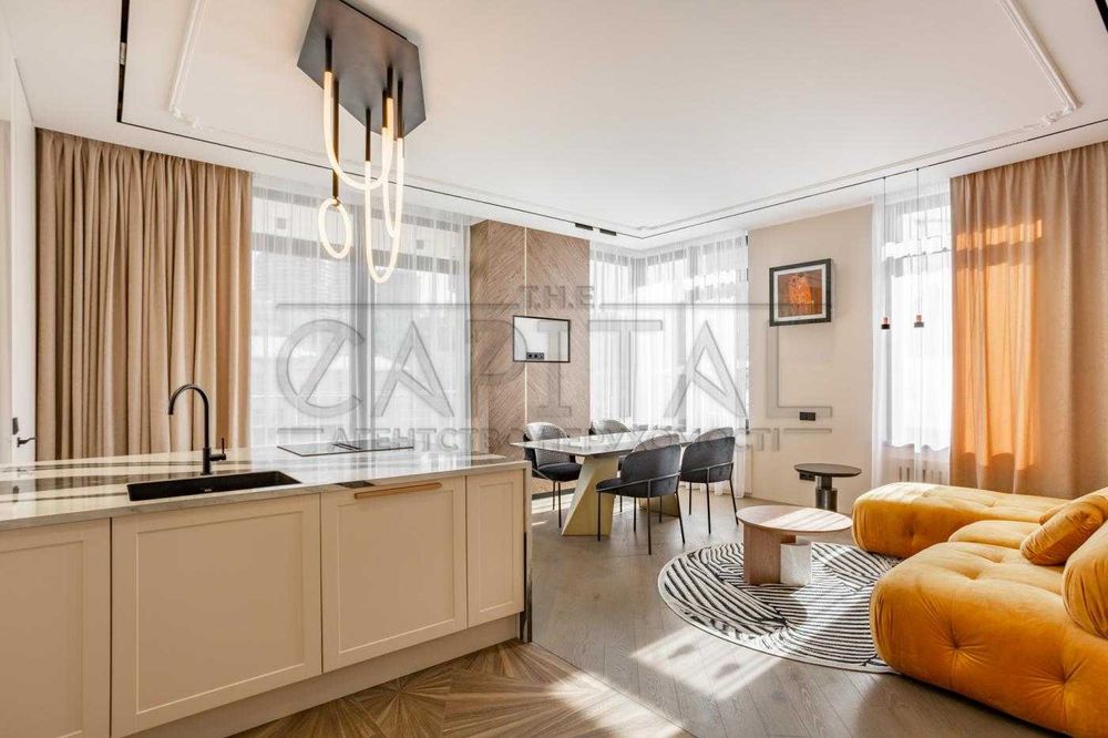 Центр. Преміум ЖК Tetris Hall. 2к 3к квартира, 77 м2. Новий ремонт. - Вид 2