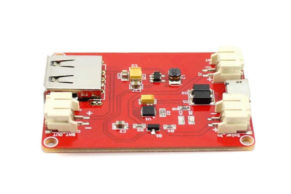 Lipo, Liion 4.2В контролер сонячної панелі (міні сонячна зарядка).