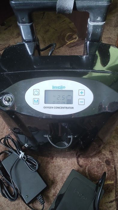 KONCENTRATOR tlenu LOVEGO + dodatkowa bateria NIESPRWNY