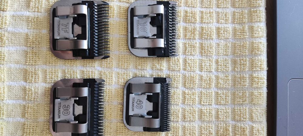 Lâminas para tosa/tosquia Propetz Titanium Super Premium Cerâmica