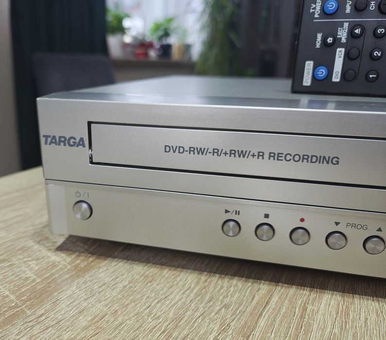 Targa DRV-5200x #Nagrywarka DVD VHS #6HD #HDMI #Hi-Fi Stereo #DivX #DV #Przegrywanie VHS na DVD
