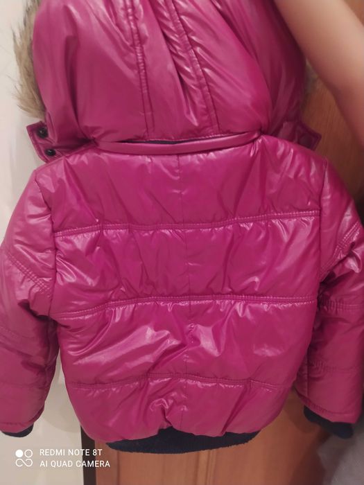 Blusão Kispo de menina rosa