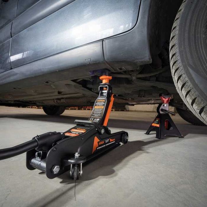 NOWY Podnośnik Samochodowy Hydrauliczny Warsztatowy Lewarek Żaba