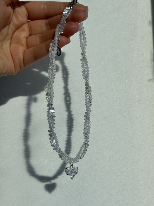 Комплект кольє та сережки в сріблі. Прикраси ручної роботи від lamari