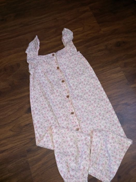 Фирменный легкий комбинезон ромпер HiM на девочку 2-3 года