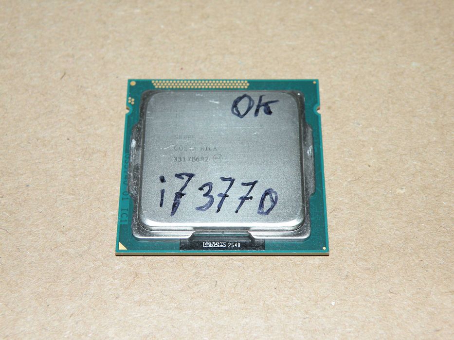 Procesor intel i7-3770 LGA 1155  trzecia generacja