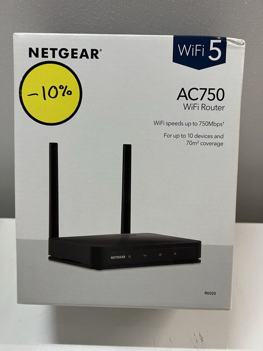 Netgear WiFi Router (R6020) AC750: 549 грн. - Периферійні пристрої ...