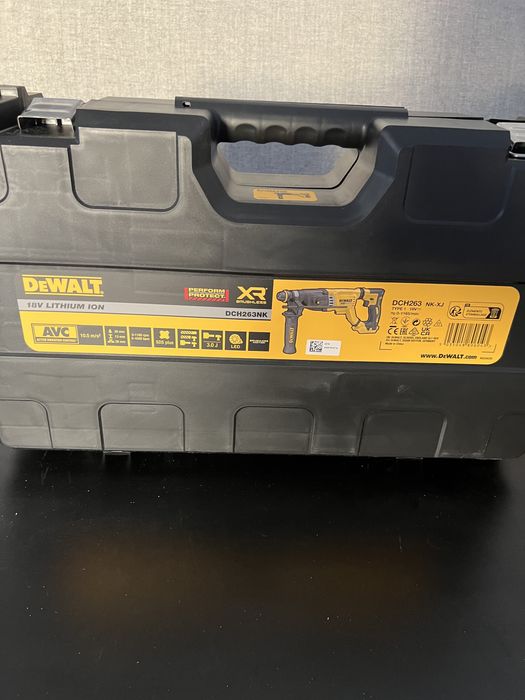 Акумуляторний перфоратор DeWalt DCH263 18V SDS-Plus