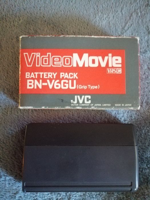 JVC battery and chargers for VHS-C camera64551045761283124