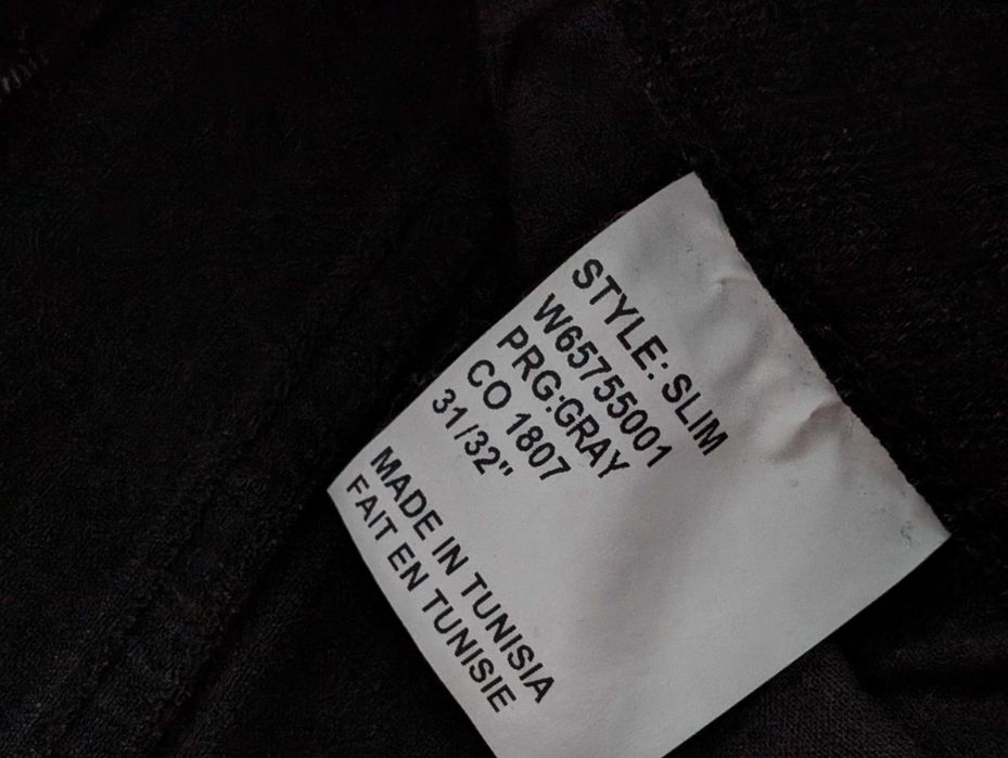 Czarne spodnie jeansowe jeansy slim Tiger of Sweden 31/32 jak nowe