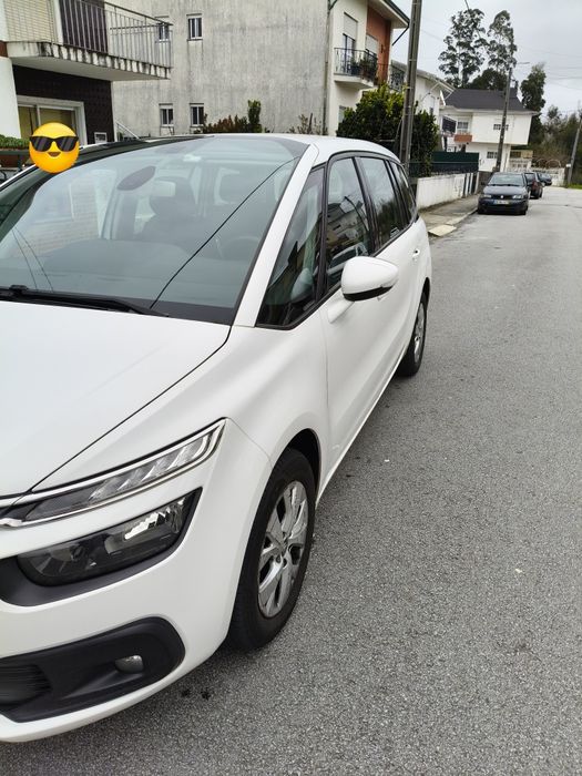 Citroen 2021 C4 Spacetourer Branco 1.5 Blue HDI diesel 7 lugares