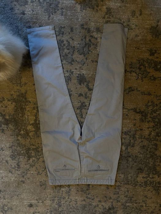 Чоловічі штани LCW Slim Fit сірі 31-32