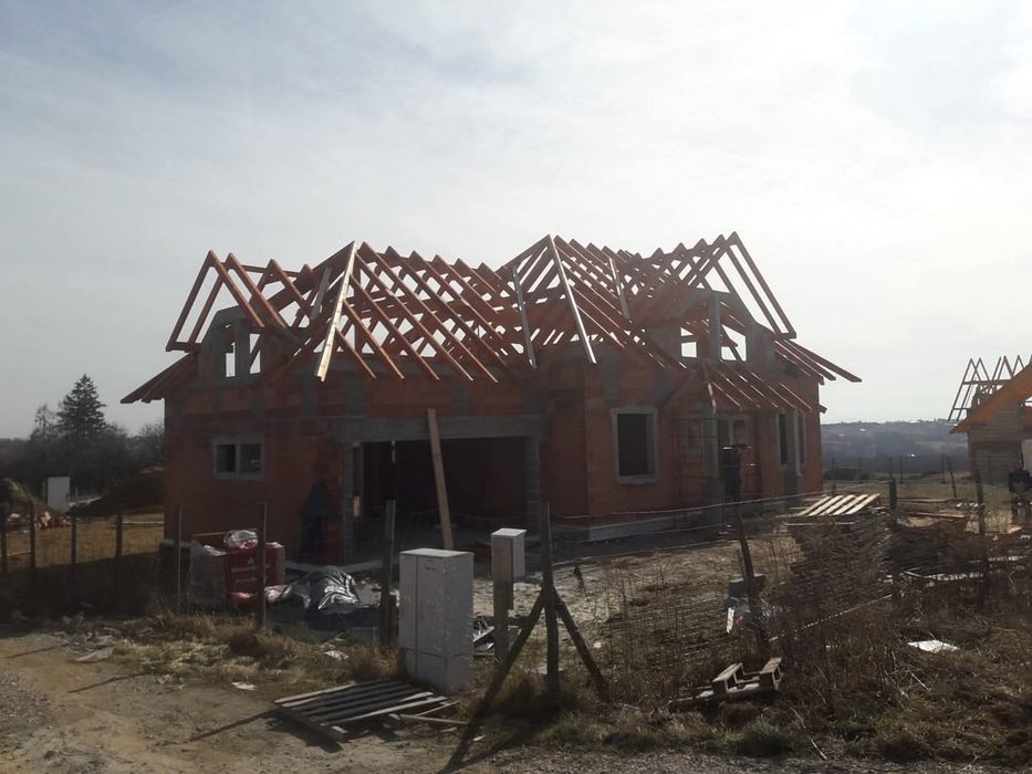 prefabrykacja więźb dachowych