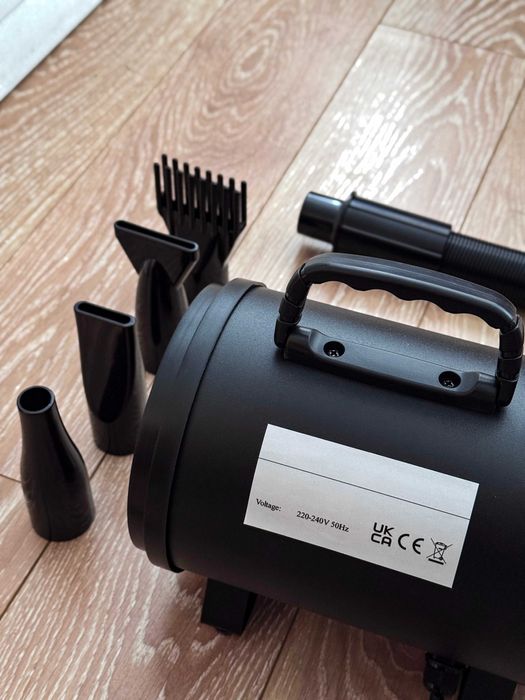 CICHA i POTĘŻNA Suszarka 230V Do Szybkiego Osuszania Psa Po Kąpieli