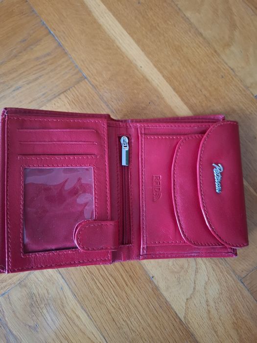 Portfel damski Peterson, RFID, skóra