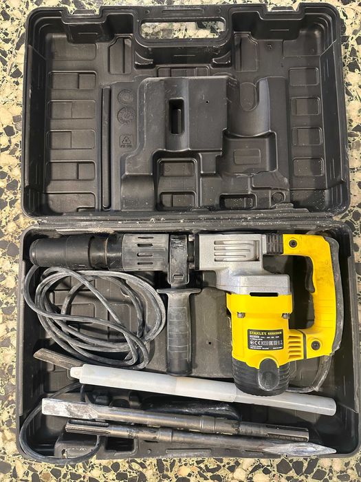 Martelo demolidor Stanley Fatmax 5KG SFMEH220K-QS SDS-MAX