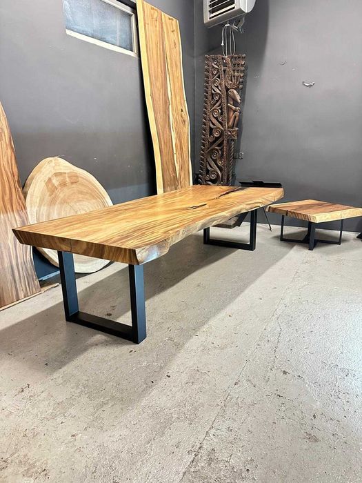 Stół drewniany monolit Suar unikat 300cm