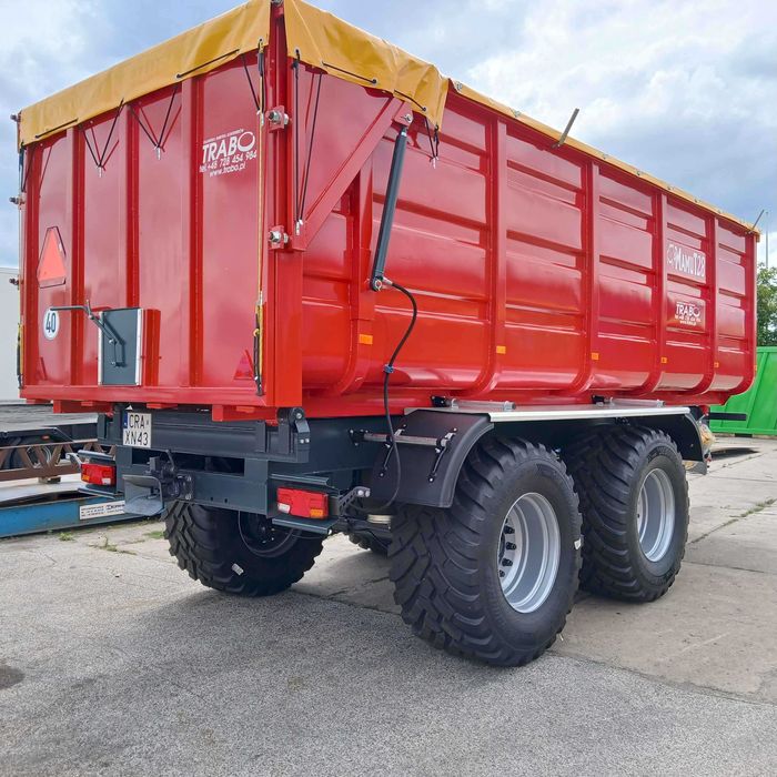 Przyczepa Skorupowa Tandem M28 (22t) FINANSOWANIE,promocja nawóz BISON