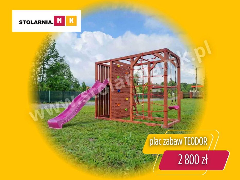 Super oferta. Plac zabaw TEODOR