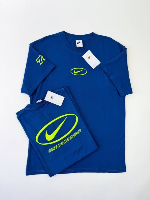 Summer Sale! Футболка Nike Sportweat (синя) (M, L)