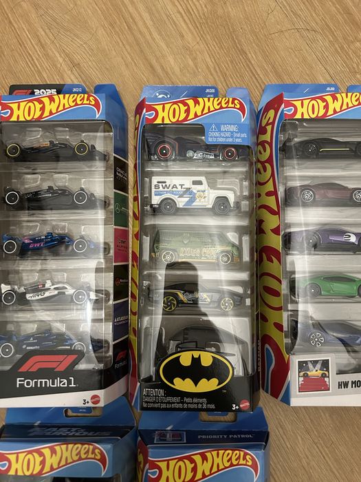 HotWheels pack 5