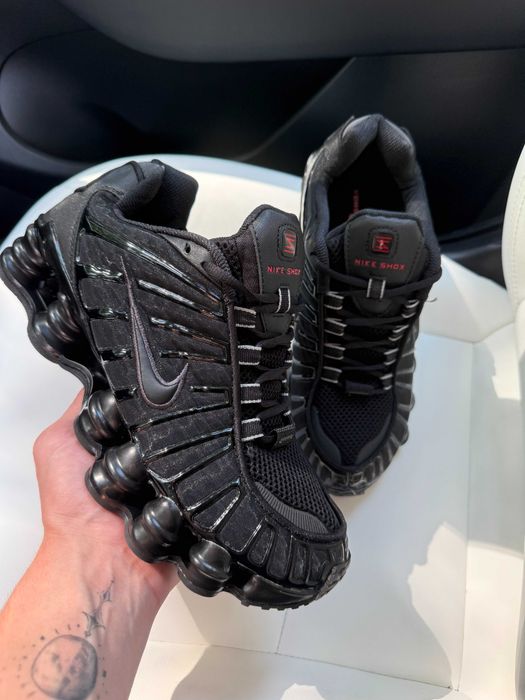 (ОПЛАТА ПІСЛЯ ОГЛЯДУ)Nike Shox TL Black Найк Шокс ТЛ Чорні