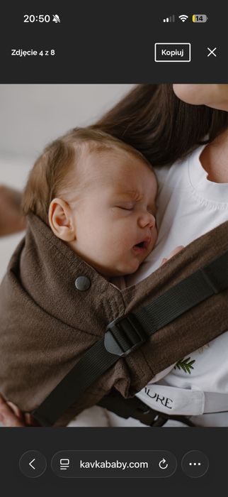 Nosidło kavka multi-age pro