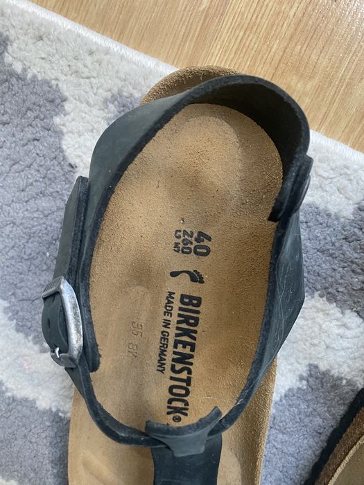 sandały jak nowe birkenstock 40/26 cm model kairo
