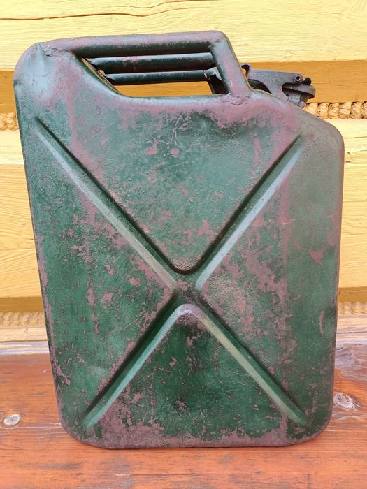 Stary kanister wojskowy 20l, 1940r Wehrmacht