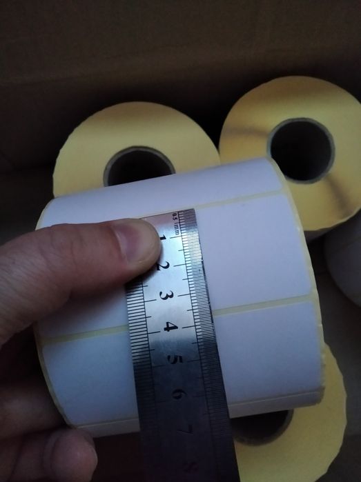 Термоетикетка зебра 89х36х1500