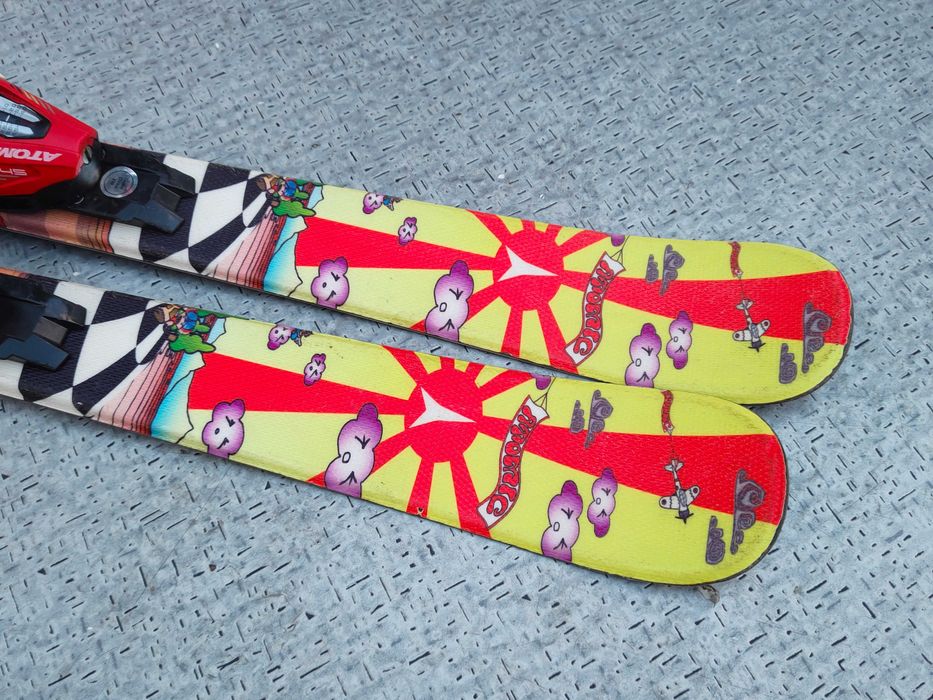 Świetne dziecięce narty ATOMIC RASCAL 100 cm! Po serwisie, bdb stan!