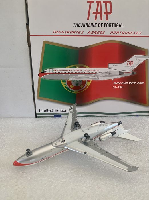 Boeing B727-100 CS-TBM TAP air Portugal Inflight 1:200 edição limitada