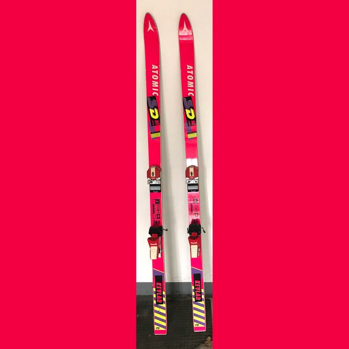 Narty Atomic różowe 170 cm